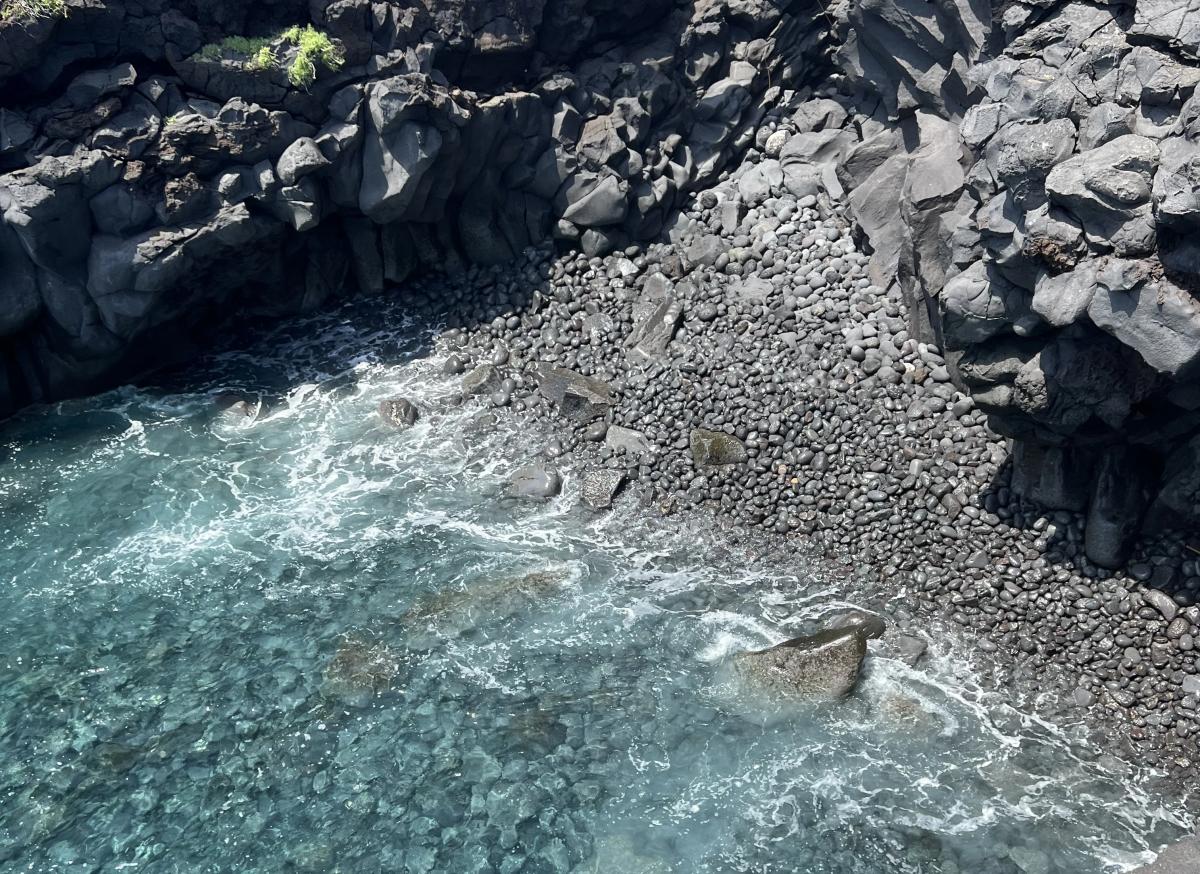 Sea Cliff in Catania, Sicily